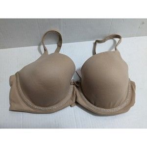 Body by Victoria Lined Demi 34 DD Nude with Shine underbust